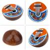 7 Key Tuneable Coconut Shell Mbira Portable Finger Thumb Piano Musical Instrument