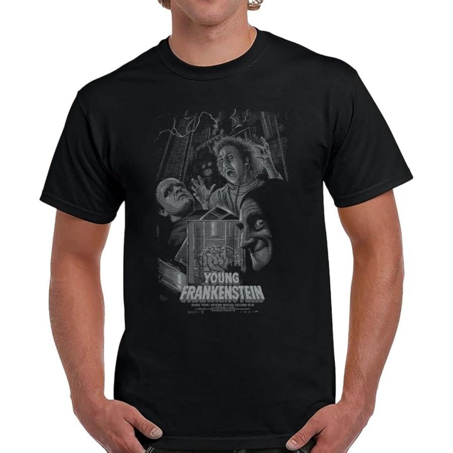 OVzeIOSARO Young Frankenstein Sports T-Shirt Movie Poster (1974) Men s Movie Fanatic S