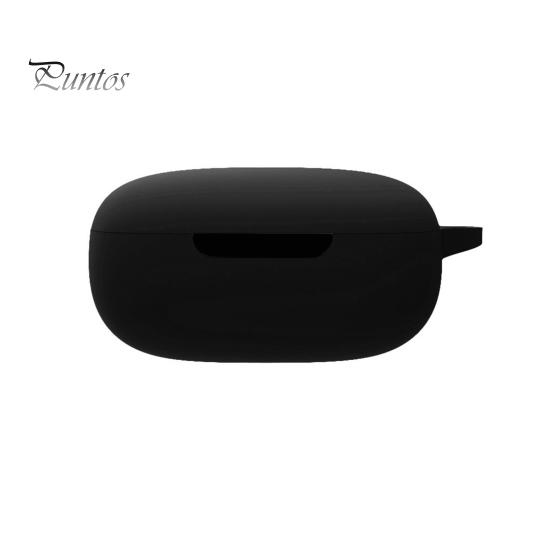 

Защитный чехол для наушников, мягкий однотонный одноцветный Bluetooth-совместимый силиконовый чехол для наушников-вкладышей для JBL LIVE PRO+ чёрный