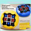 Gioco Portatile Tic Tac Toe Elettronico Ricaricabile Divertimento per Bambini Giocattolo da Viaggio