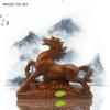 1 pezzo resina zodiaco cavallo fascia alta da uomo console centrale auto carta parcheggio decorazione auto personalizzata feng shui