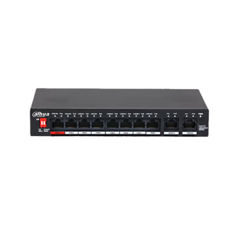 

Dahua 8-Port Full Gigabit POE Surveillance Network Switch CN plug (adapter included)
