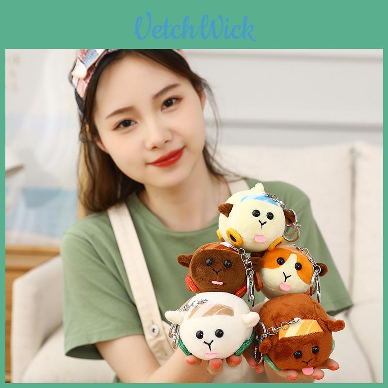 Delightful And Huggable Puipui Abii Mouse Plush Figure Keychain For Kids And Collectors