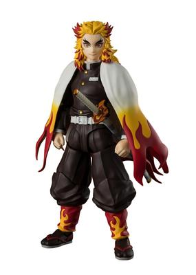 TAMASHII NATIONS S.H.Figuarts Demonų Skerdėjas: Kimetsu no Yaiba Rengoku Kyojuro Apytiksliai. 150 mm PVC ir ABS dažyta judanti figūrėlė