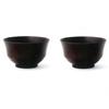 Bowls Dishwasher Wooden Natural (2pcs Set), Safe, Tray, Dinnerware, NO.184016