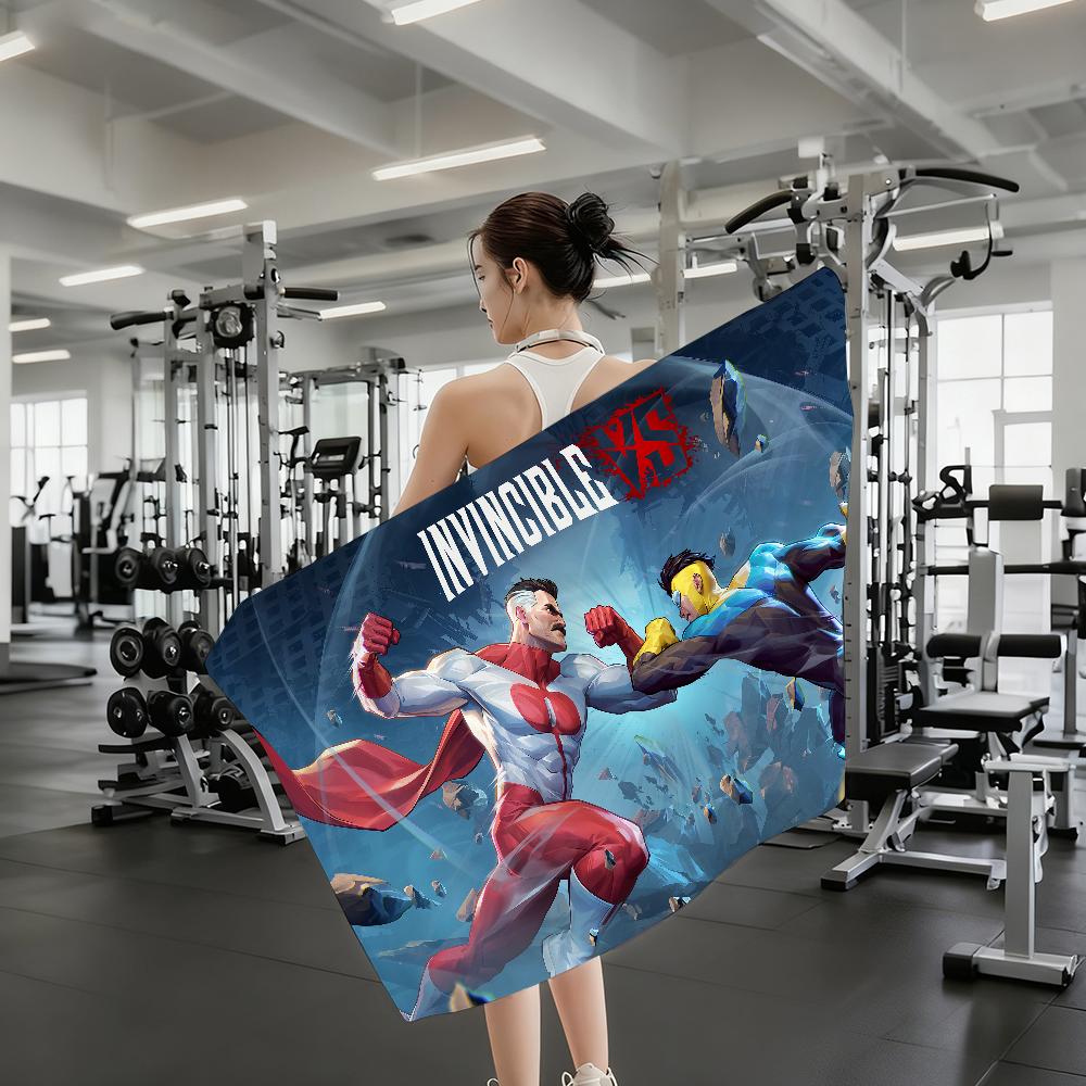 Lang Pattong White Classic I-Invincible Vs Cool Towel Shower Sauna Travel Spa Quick Dry Gym Accessories Soft Large Beach Towels