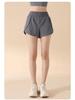 Women's 2025 High-Waisted Sports Shorts with Pockets - Hip-Lifting, Anti-Exposure, Loose Fit for Running & Yoga