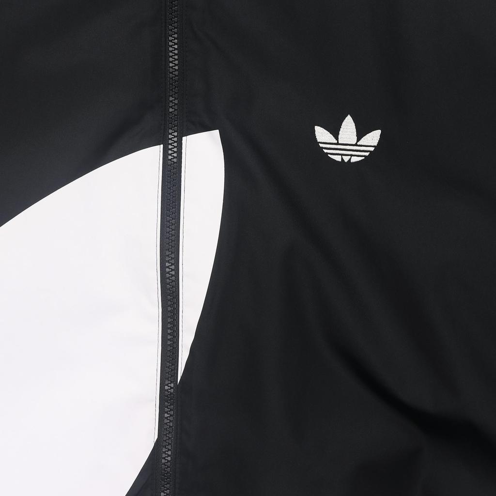 Adidas Originals Sports Lifestyle Series Classic Retro Sports Stand Collar Pilot Long Sleeve Jacket Unisex Jacket Black JL8380