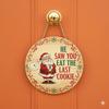Christmas Welcome Door Sign Cartoon Santa Claus Door Hanging Sign Xmas Holiday Party Front Door Hanger Decoration Decorative Wall Plaque