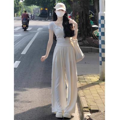 Pants Women's Summer New Loose Trend Casual Wide-leg Trousers