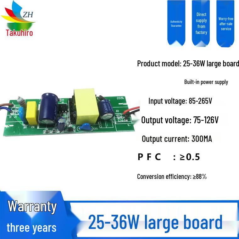 1-50W Flimmerfreier LED-Treiber mit Weitbereichsspannung, Isolierte Stromversorgung