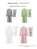 Accappatoio Yukata in Garza di Cotone a 3 Strati, Motivo delle Quattro Stagioni Giapponesi: Indumenti Morbidi e Assorbenti per Casa e Salone