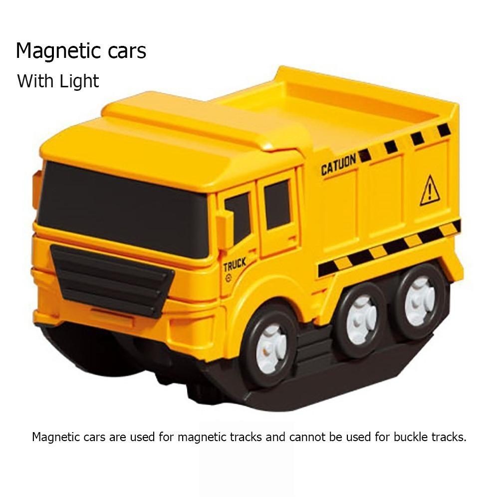 Plastic Magnetic Tracks Train Smooth Steady Driving Intelligent Toy Magnetic Train Diecast Toy Anti-gravity Railway Track Toys