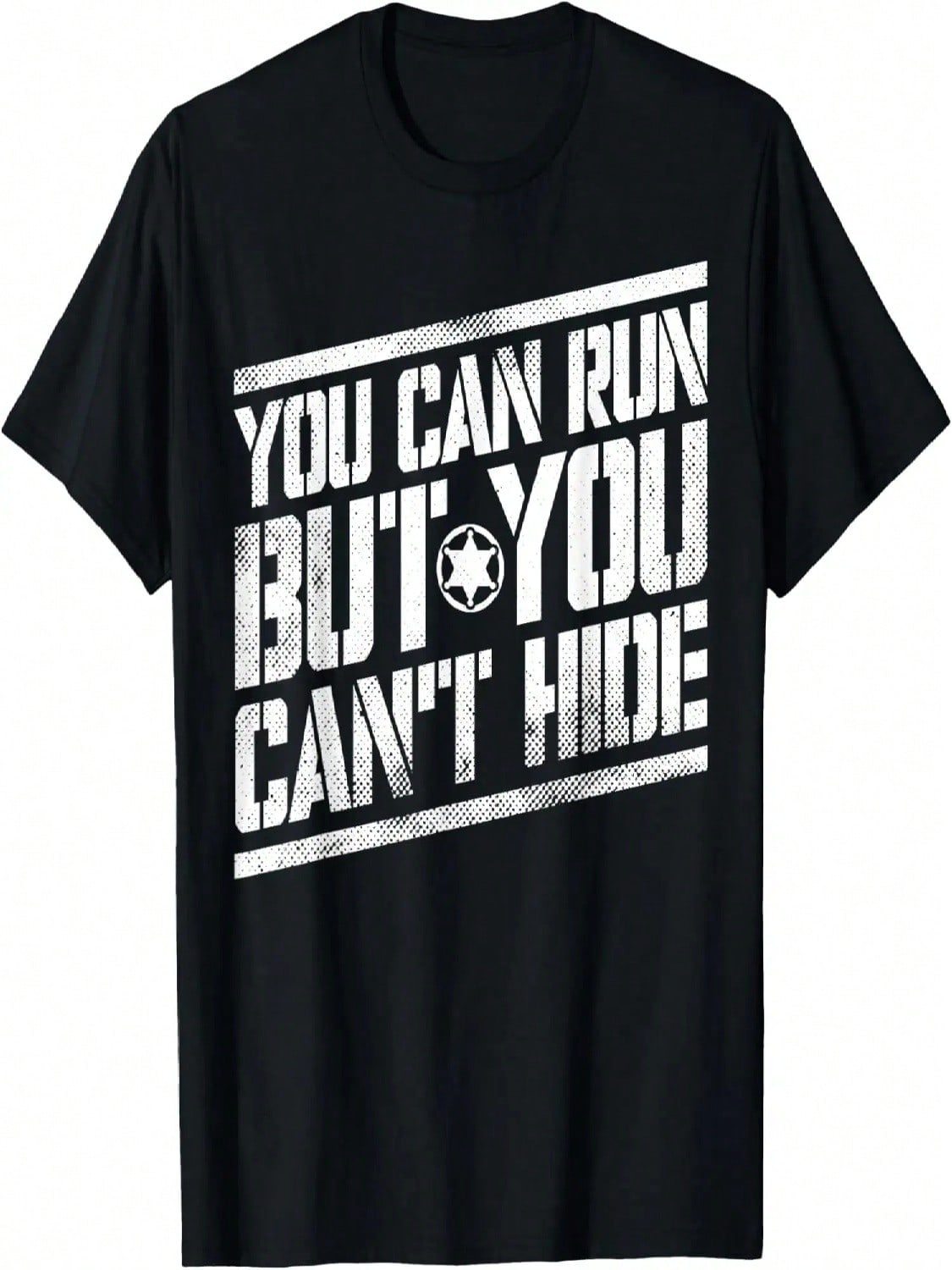 You Can Run But You Can t Hide Bounty Hunter T-Shirt S разноцветный