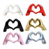Heart-shaped gesture statue Resin Love Gesture Statues Sculptures Desktop Ornament Sculpture Figurines Office Home Decoration