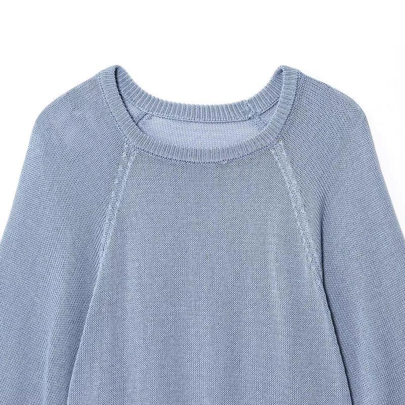 Araltay New Arrival Fashion Style Women's Clothing Fashion All-Match Minimalist Casual Wide Sleeve Knitwear Tops 5536021