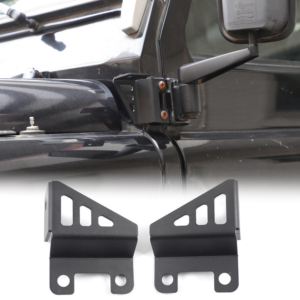 Carbon Steel Car A-pillar Lower Searchlight Bracket For Land Rover Defender 90 110 130 2004-2018 Car Accessories