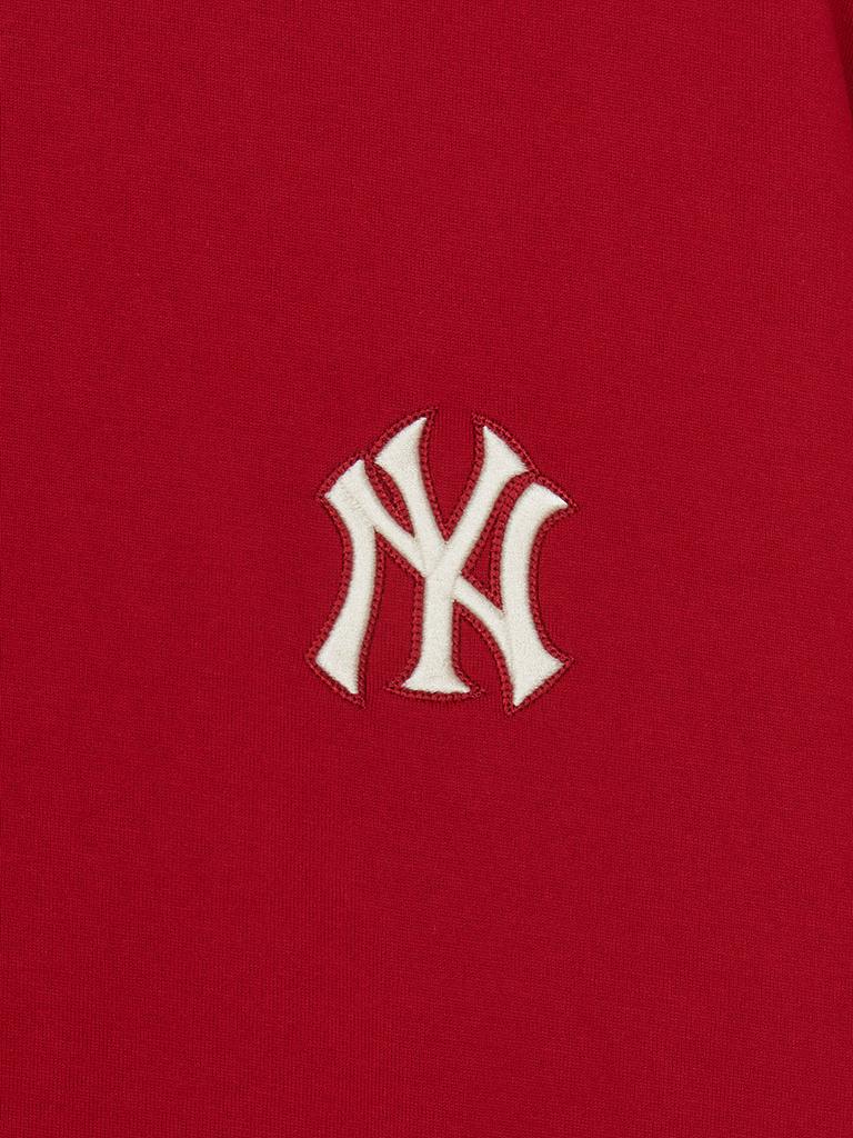 Emelbi New Year Horse Back Graphic Short Sleeve T-Shirt Ny (D.Red)