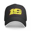 Casquette de baseball Alvaro Bautista numéro 19 Chapeau Marque de luxe Chapeau unisexe chapeau de randonnée Femmes 2025 Unisexe