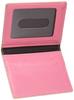 [Kanaza Yaichi 961] Colored Leather Two-Sided Pass Case, Unisex, Pink