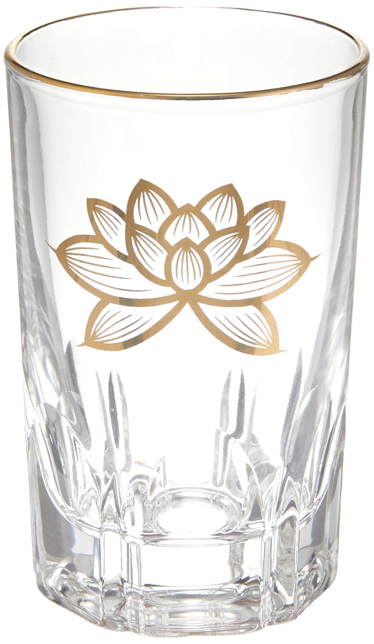 

Set of 3 Large Kinren Glass Cups [5.6 x 9cm] for Buddhist Altars, Memorial Services, Graves, Buddhist Altars, Obon, and Higan