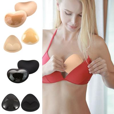 1 пара Накладка на груди Потопоглинаюча Антиковзка Невидима Тонка Дихаюча Потовщена Підтримка Грудей Клейкі Накладки Накладки на Соски Бюстгальтер без Бретелей Пелюстки для Грудей