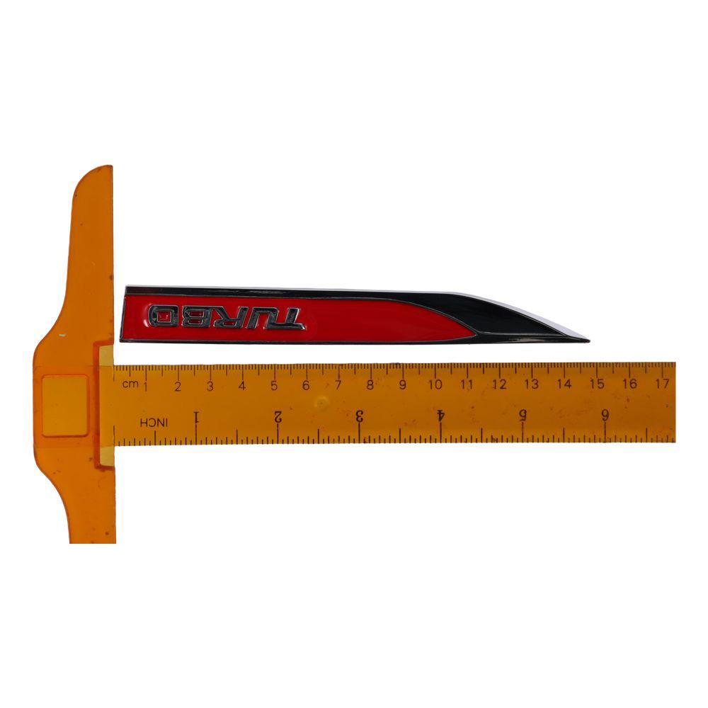 2 ks/pár Tloušťka: 0,4cm Turbo Odznak Lze Aplikovat Na Jakýkoli Čistý Rovný Povrch