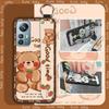 Wrist Strap Kickstand Phone Case For Blackview A85 Cartoon Soft case Dirt-resistant Durable Wristband Cute Anti-knock