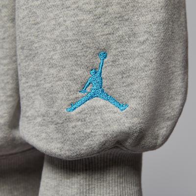 Men's Jordan Sweatshirts Men's Gray Crew Neck Moderate