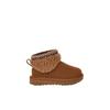 UGG Classic Ultra Mini Comfortable Versatile Shock Absorbing Durable Walking Shoes Baby Shoes Brown 1157730T-CHE