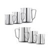 Reusable Stainless Steel Milk Frothing Pitcher With Precise Spout For Caf And Home
