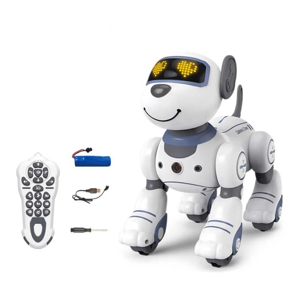 Intelligent Remote Control Robot Dog Electronic Stunt Voice Command Programmable Touch-sense Music Song Children's Toys for Boys