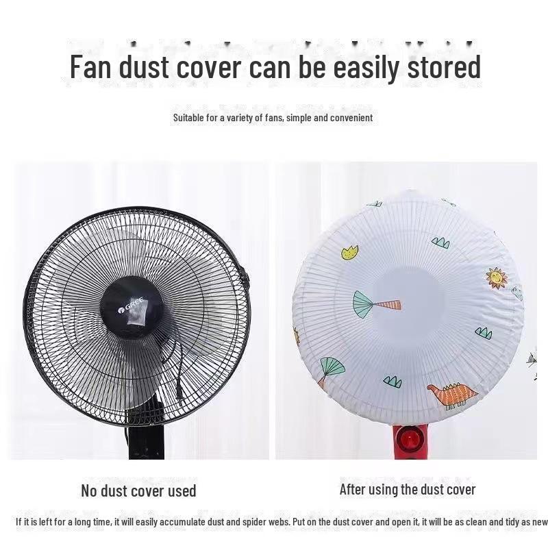 PEVA Waschbare Wasserdichte Staubschutzhülle für Standventilator