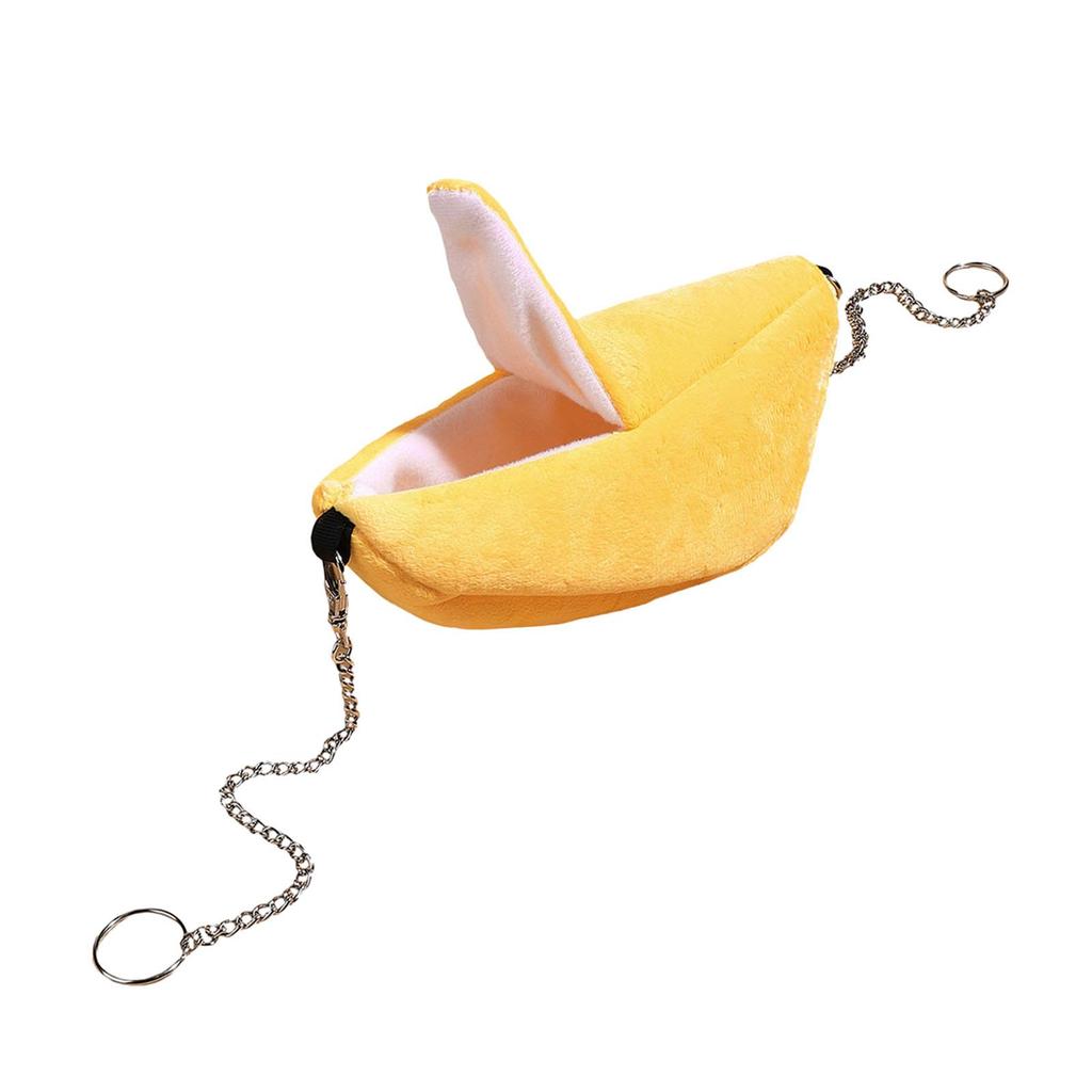 Hamsterbett, Versteck für Kleintiere, süßes Hamster-Hängehaus, warmes Meerschweinchenbett für den Schlaf von Eichhörnchen, Mäusen, Chinchillas und Igeln