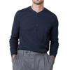 Men's Long Sleeve Henley Shirt
