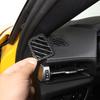 For Toyota Supra GR MK5 -22 ABS Carbon Fiber Style Dashboard Air Outlet Frame Sticker Car Interior Modification Accessories