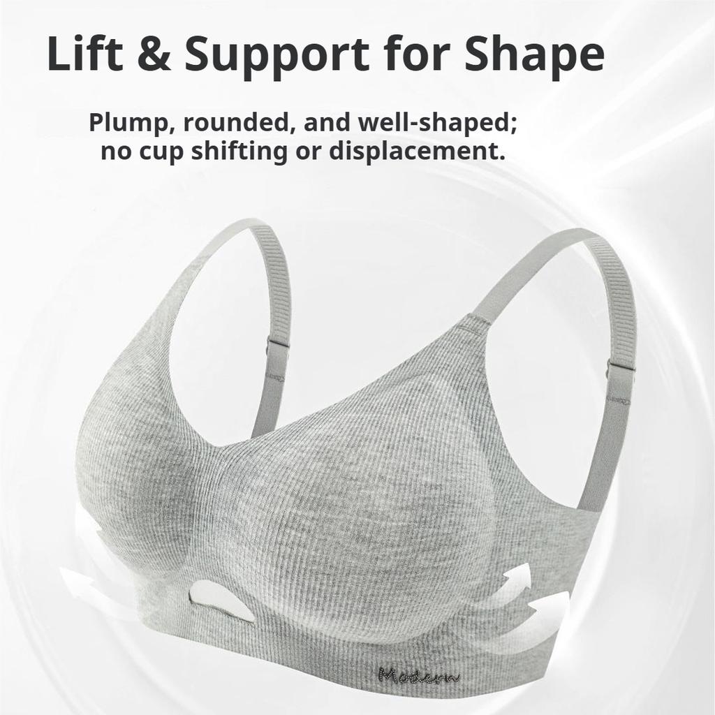 Three-dimensional Seamless Bra for Small Chest Push-up Side Breasts Anti-sagging and Beautiful Back Sports Bra
