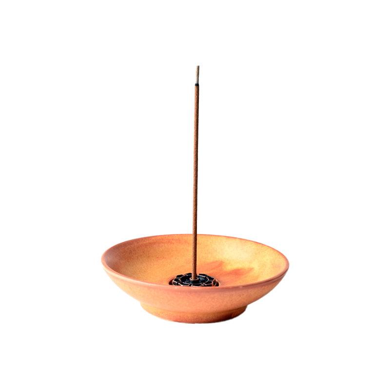 Colorful Small Ceramic Incense Holder for Sandalwood and Agarwood
