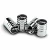 Jeep Tire Valve Stem Caps for Grand Cherokee, Compass, Wrangler, and Cherokee - Decorative Set