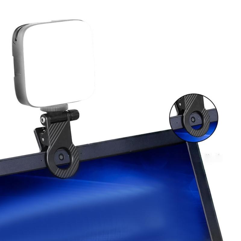 Phone Computer Fill Light Clip Mini Clip Folding Fixed Camera Flash Holder Clip Universal Clip for Video Live Stream