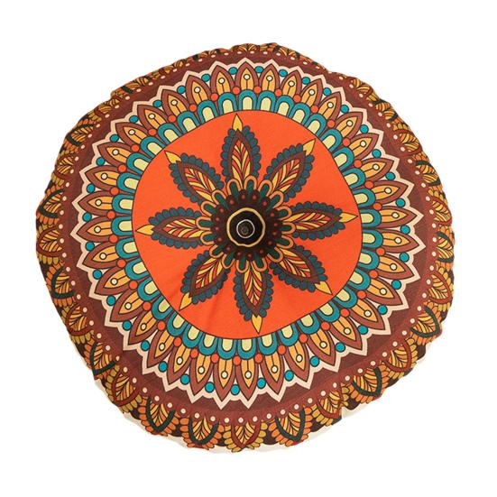 Boho apvalus sėdimasis pagalvėlė minkštas medvilnės lino kėdės pagalvėlės sutirštinta tatami grindų pagalvė pagalvėlė meditacijai svetainei lango balkonui skaitymo kampeliams