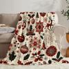 Luxuriously Soft Christmas Throw Blanket - Creative Flannel Print, the Thoughtful Christmas Gift for Home