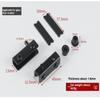 1 Set Easy Installation With No Drilling Needed Stainless Steel Glass Door Hinges Suitable For 5~6Mm Glass Pack Of 2