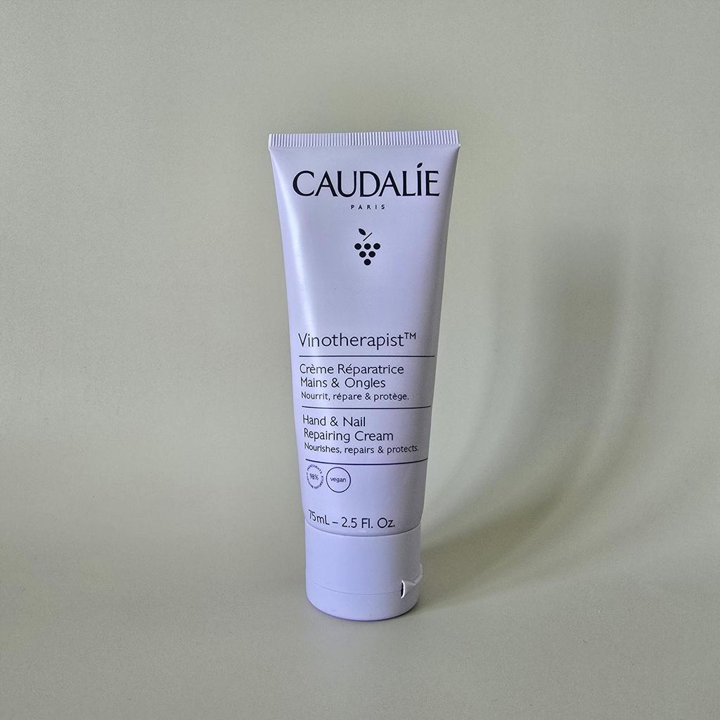 Caudalie Grape Seed Hand Cream - Nourishing, Anti-Chap, Hydrating, 75ml Nail Care