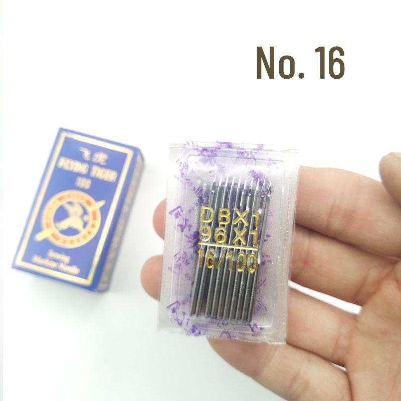 Jehly do šicího stroje proti přeskočení, zlaté, plochá pata, DBX1/DBx1