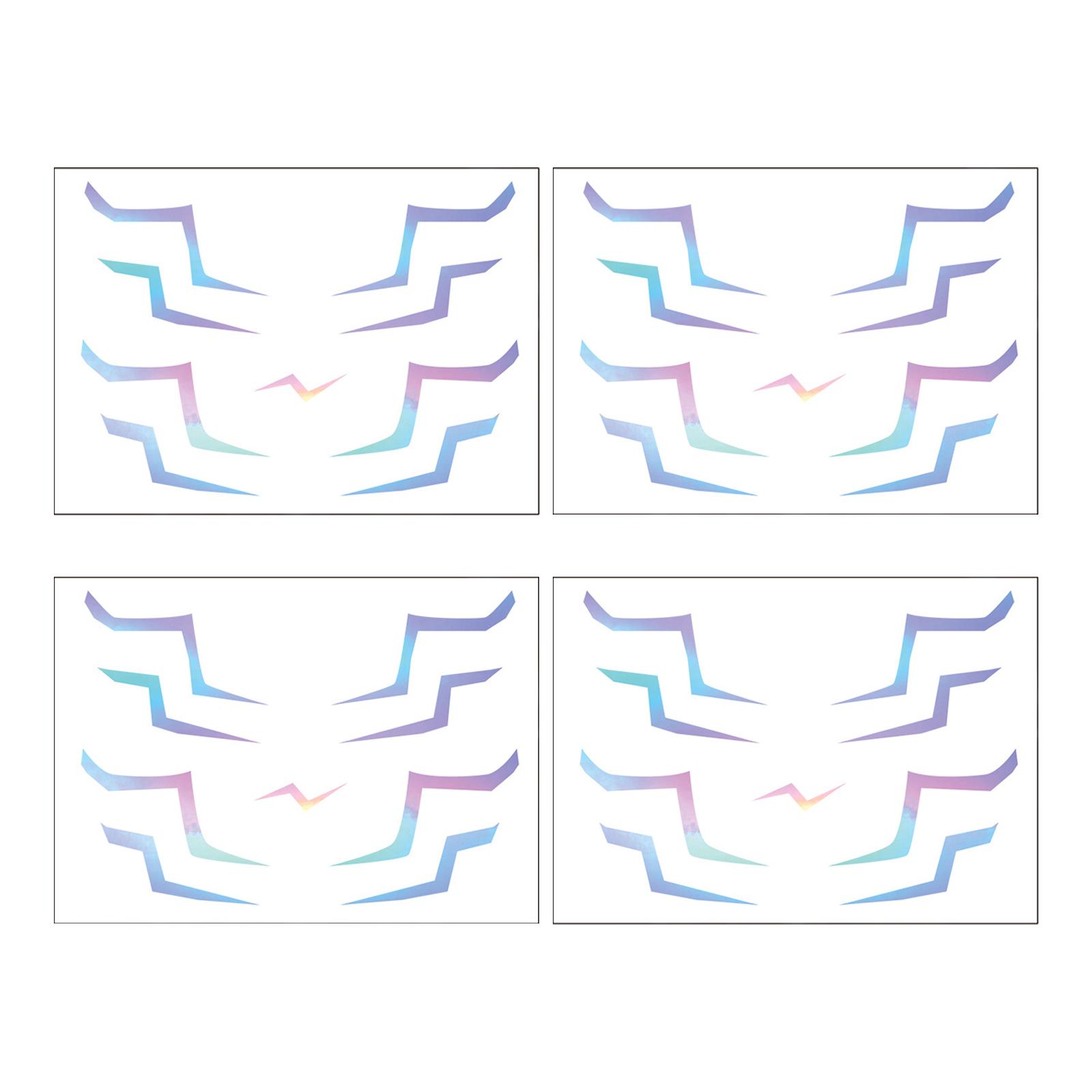 

Аниме Наклейки Косплей Сценический Макияж Наклейки для Лица One Size