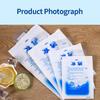 10pcs Ice Bag Insulated Reusable Dry Cold Ice Pack Cooler Bag for Food Can Wine 600ml