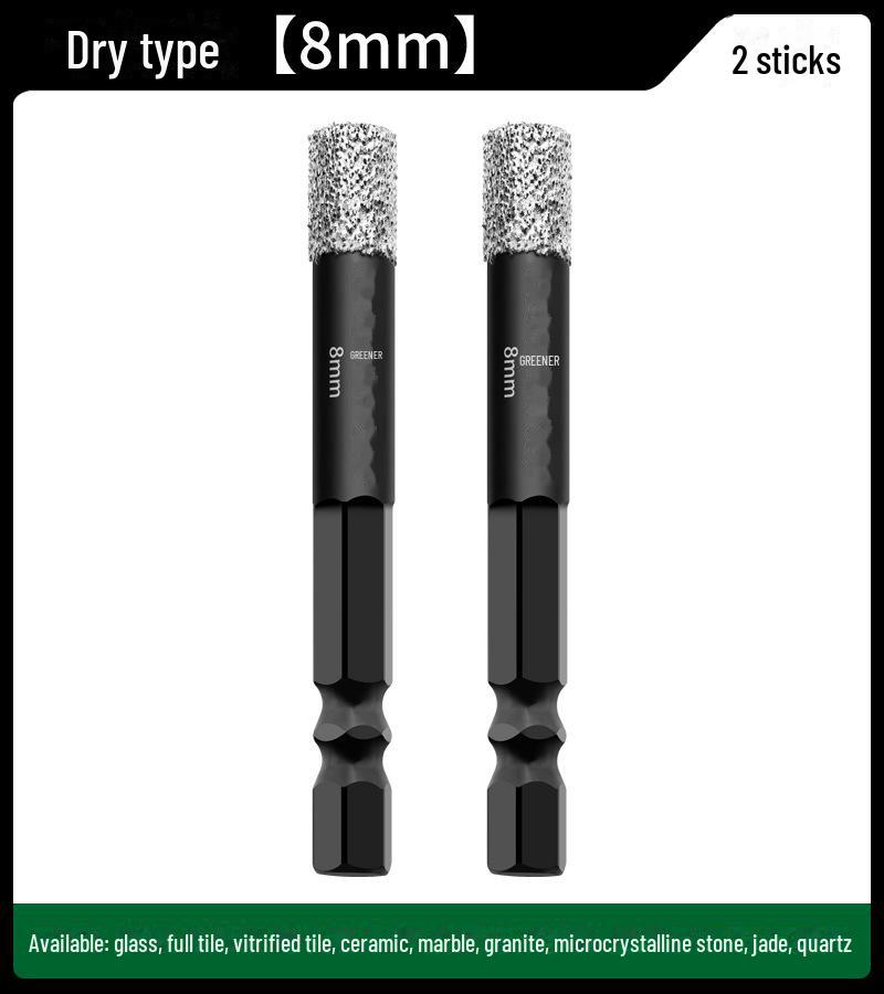 Green Forest Tile Drill Bit for Glass, Marble, and Ceramic