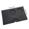 Waterproof Silicone Espresso Tamper Mat 15x24cm Protective Thickened Pad For Coffee Maker Kitchen Cafes Use