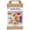 Carded Wool Beginner Kit - Animals In the Water - Felt - Mixed - Ancient Craft